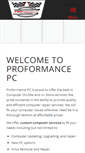 Mobile Screenshot of proformancepc.com